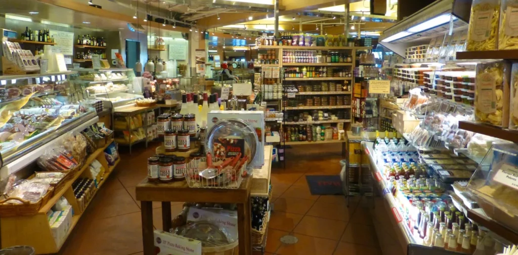 Market Hall Foods' legendary cheese counter with over 200 varieties and expert cheesemongers